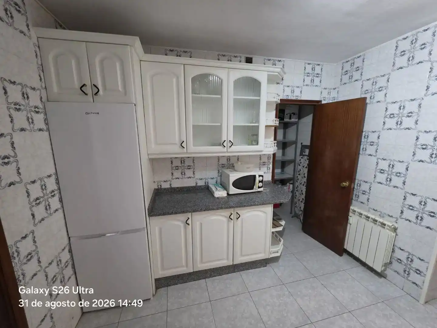 Küche von Wohnung zur Miete in Cáceres mit Privatgarten, Möbliert und Balkon