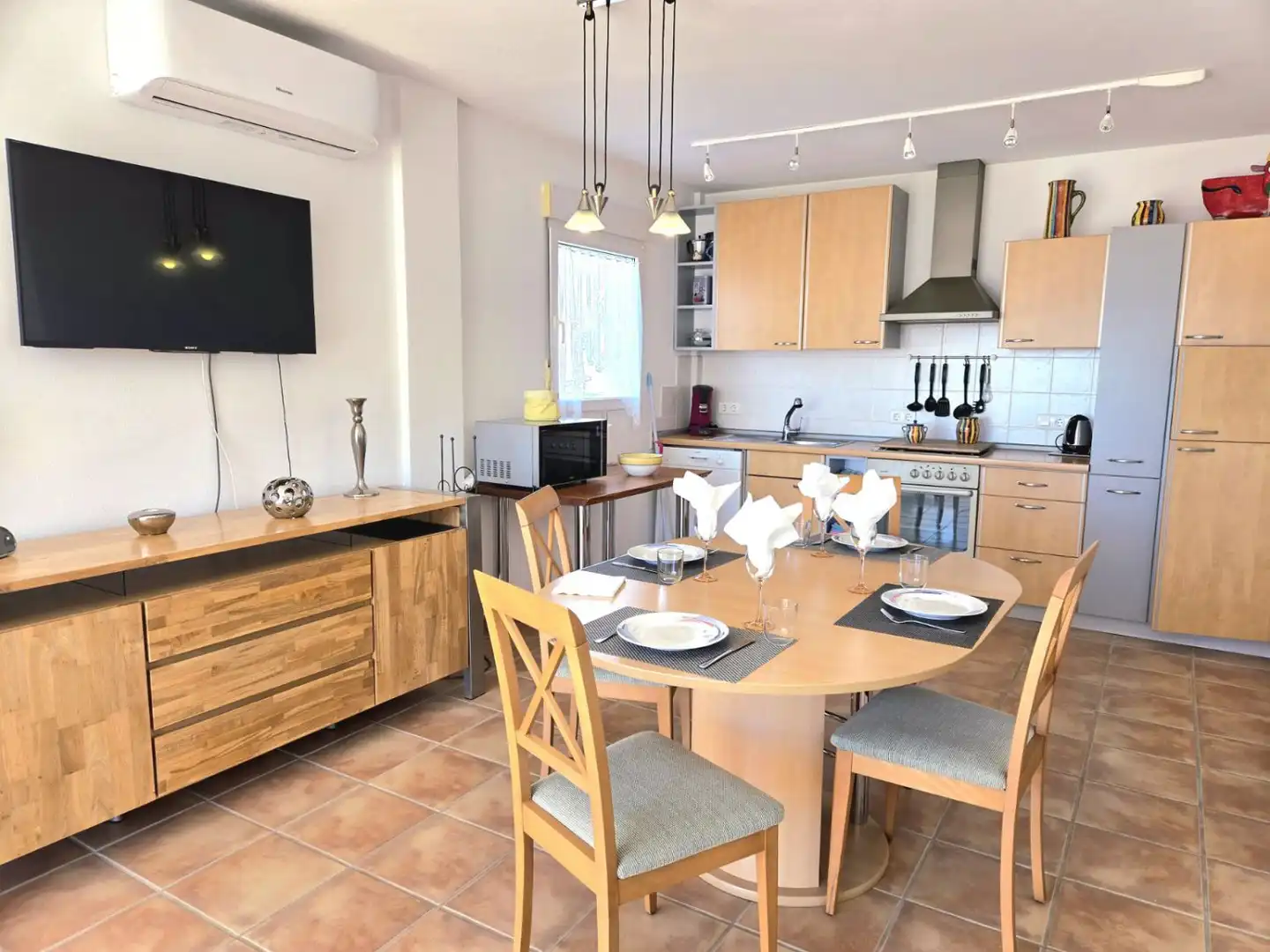 Cocina de Casa o chalet en venta en Águilas con Aire acondicionado, Terraza y Piscina