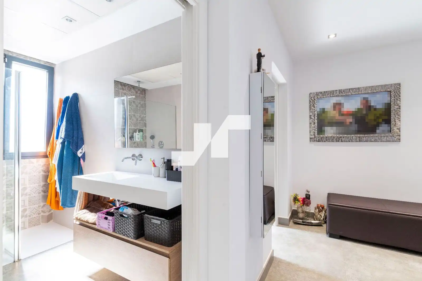Badezimmer von Haus oder Chalet zum Verkauf in Vila-real mit Klimaanlage, Heizung und Abstellraum