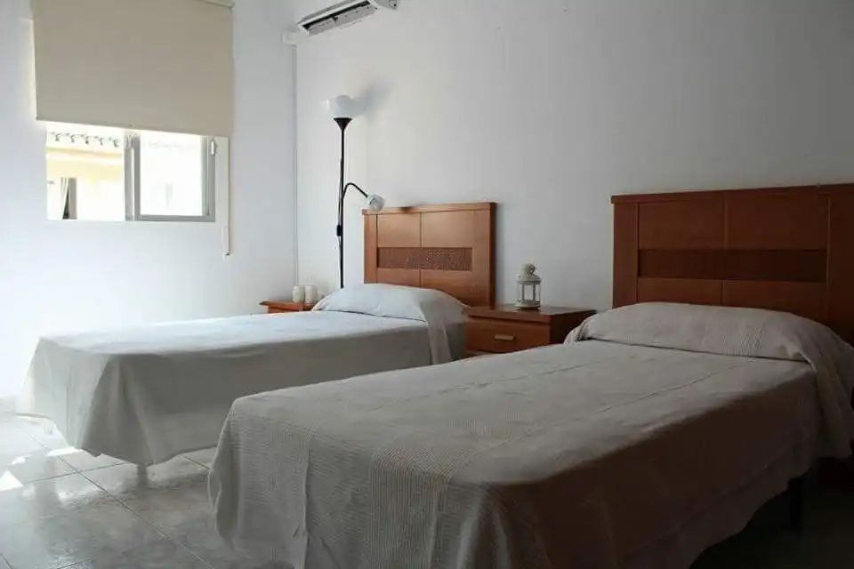Dormitori de Apartament de lloguer en Torremolinos amb Aire condicionat, Calefacció i Terrassa