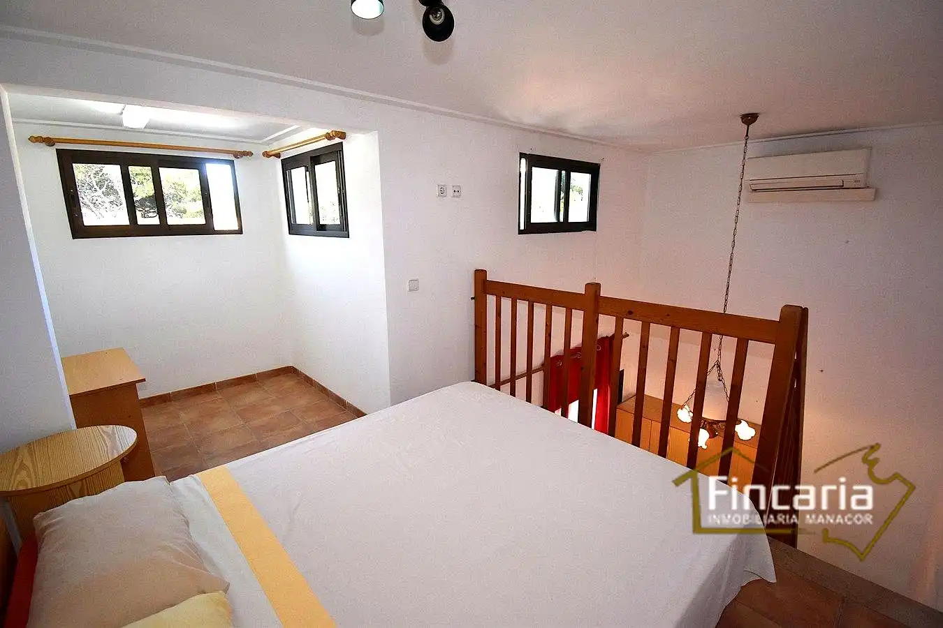 Dormitori de Casa o xalet de lloguer en Manacor amb Aire condicionat, Terrassa i Moblat