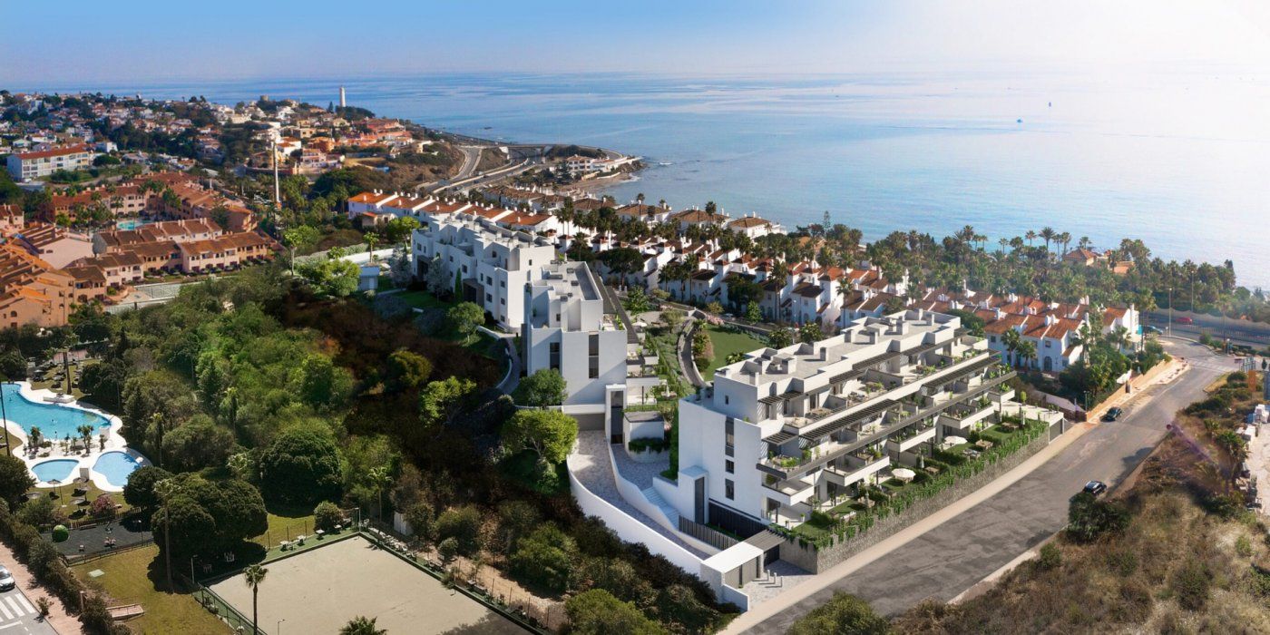 Exterior view of Planta baja for sale in Mijas  with Air Conditioner, Heating and Private garden