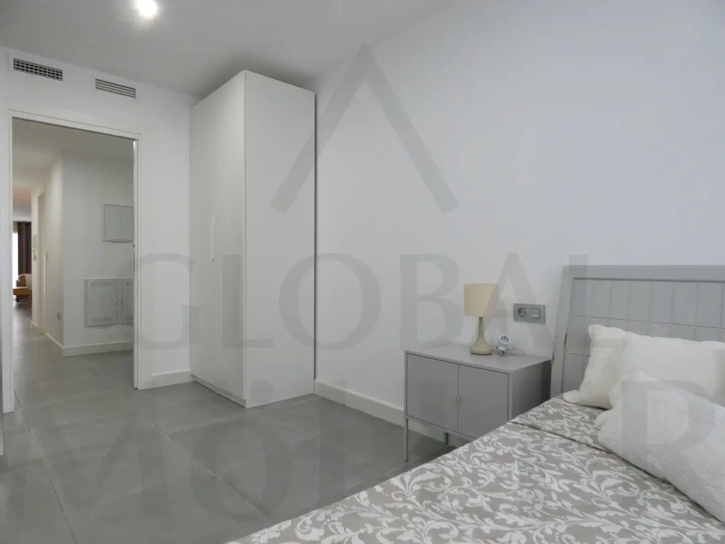 Schlafzimmer von Wohnung zur Miete in Cartagena mit Klimaanlage, Heizung und Möbliert