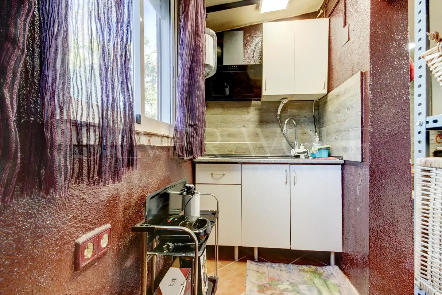 Cuina de Casa o xalet en venda en Pontons amb Jardí privat, Terrassa i Traster