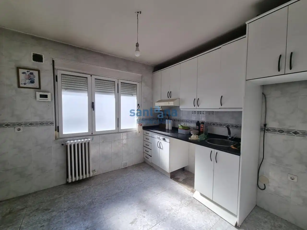 Cocina de Apartamento en venta en León Capital  con Calefacción y Terraza