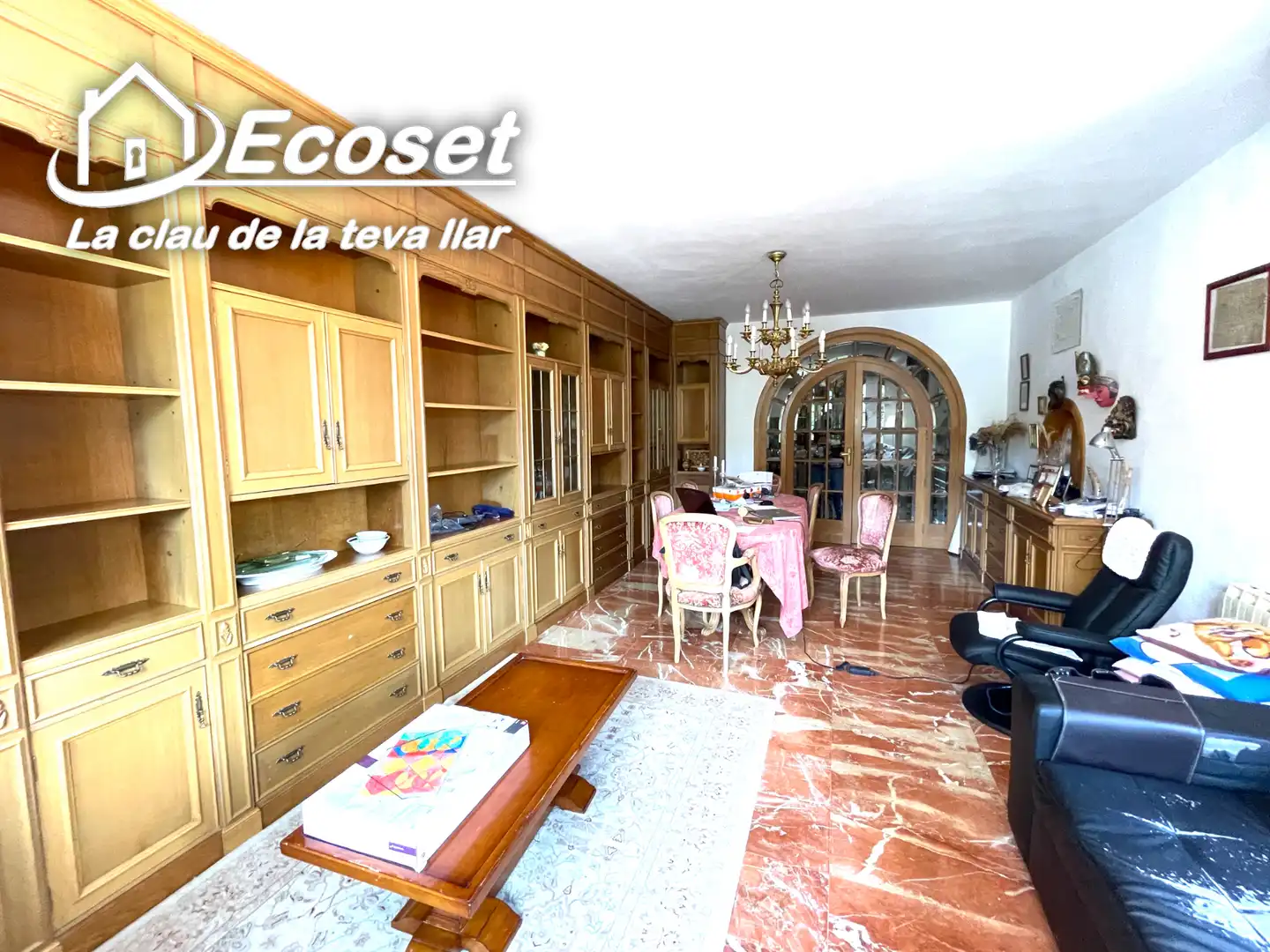 Sala d'estar de Casa o xalet en venda en Cervelló amb Calefacció, Jardí privat i Terrassa
