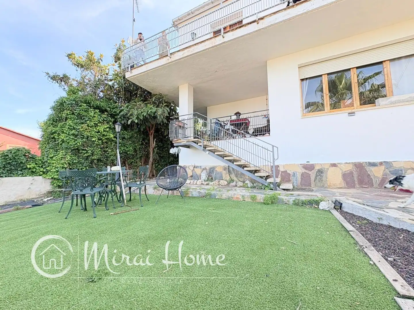 Terrassa de Casa o xalet en venda en Santa Eulàlia de Ronçana amb Calefacció, Jardí privat i Parquet