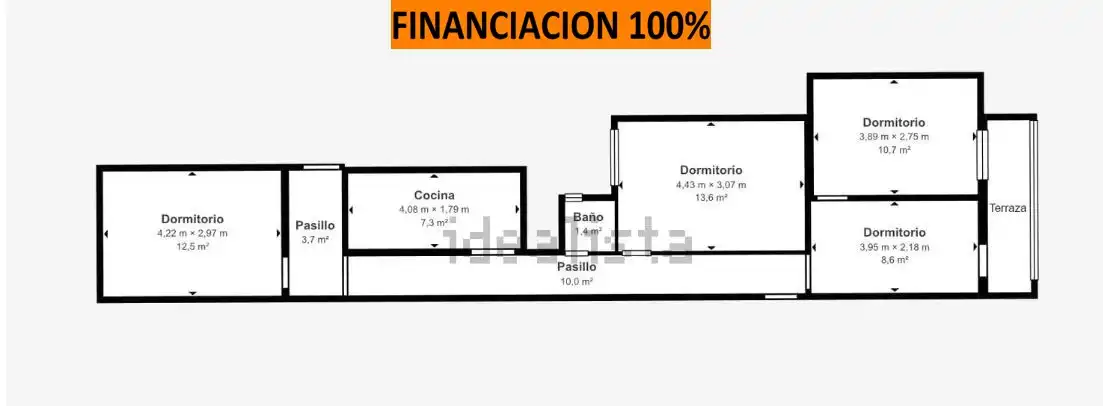 Flat for sale in Zaragoza  with Heating and Balcony