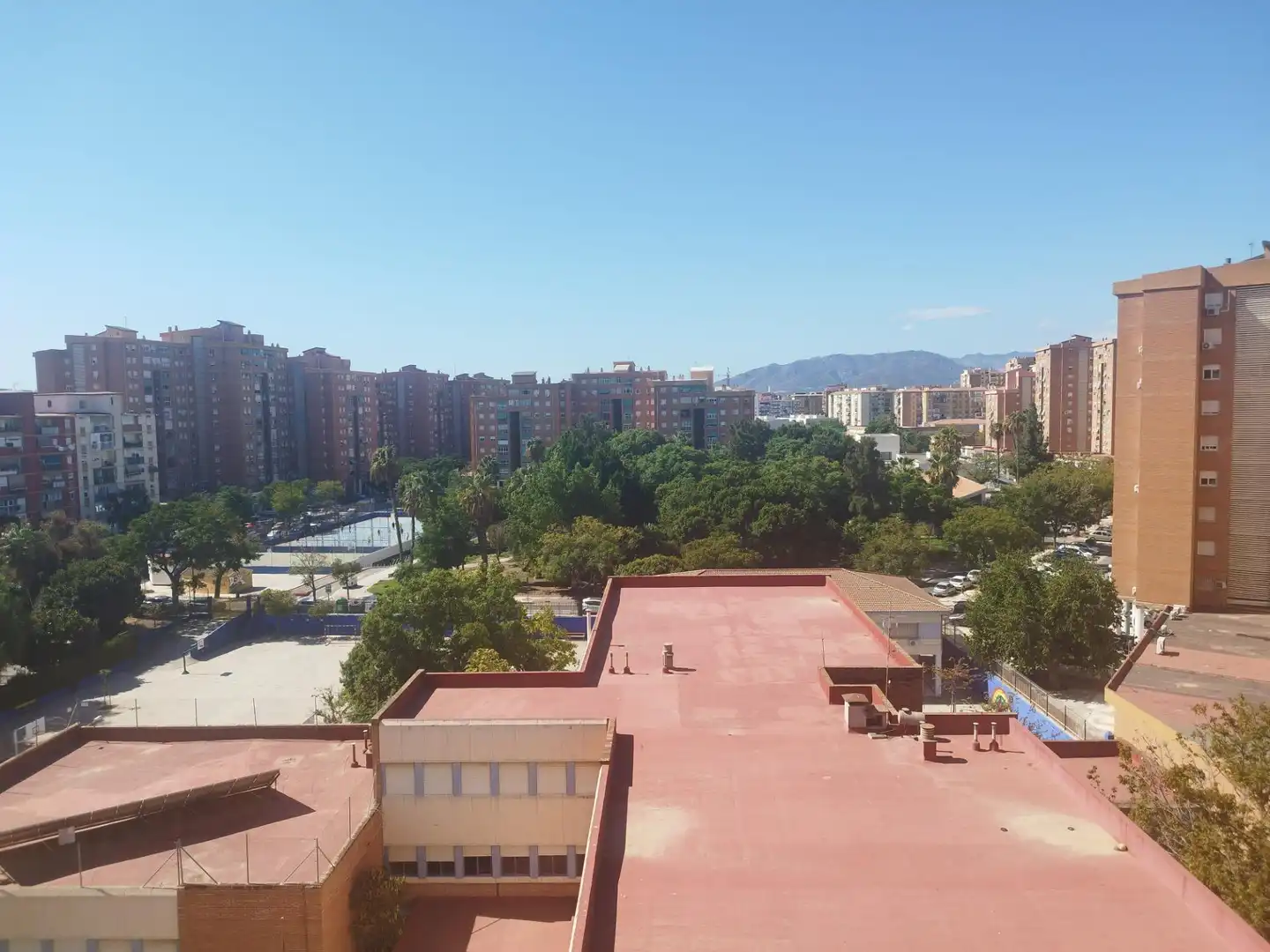 Außenansicht von Wohnung zum Verkauf in Málaga mit Klimaanlage und Terrasse