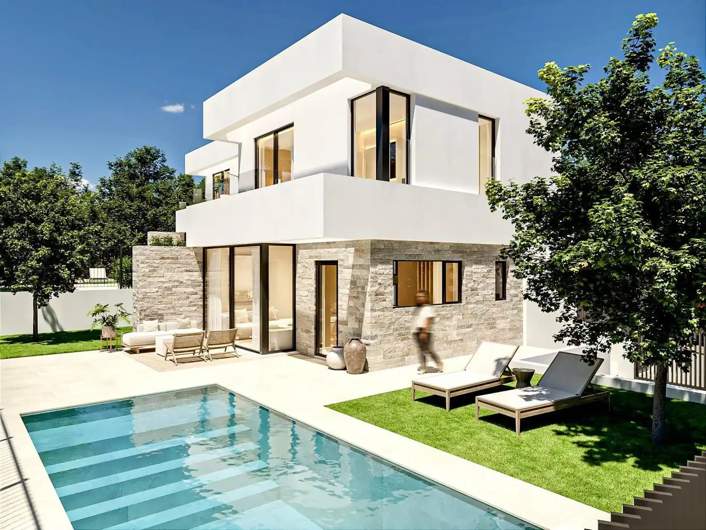 Casa amb piscina en venda a Golf Bahía