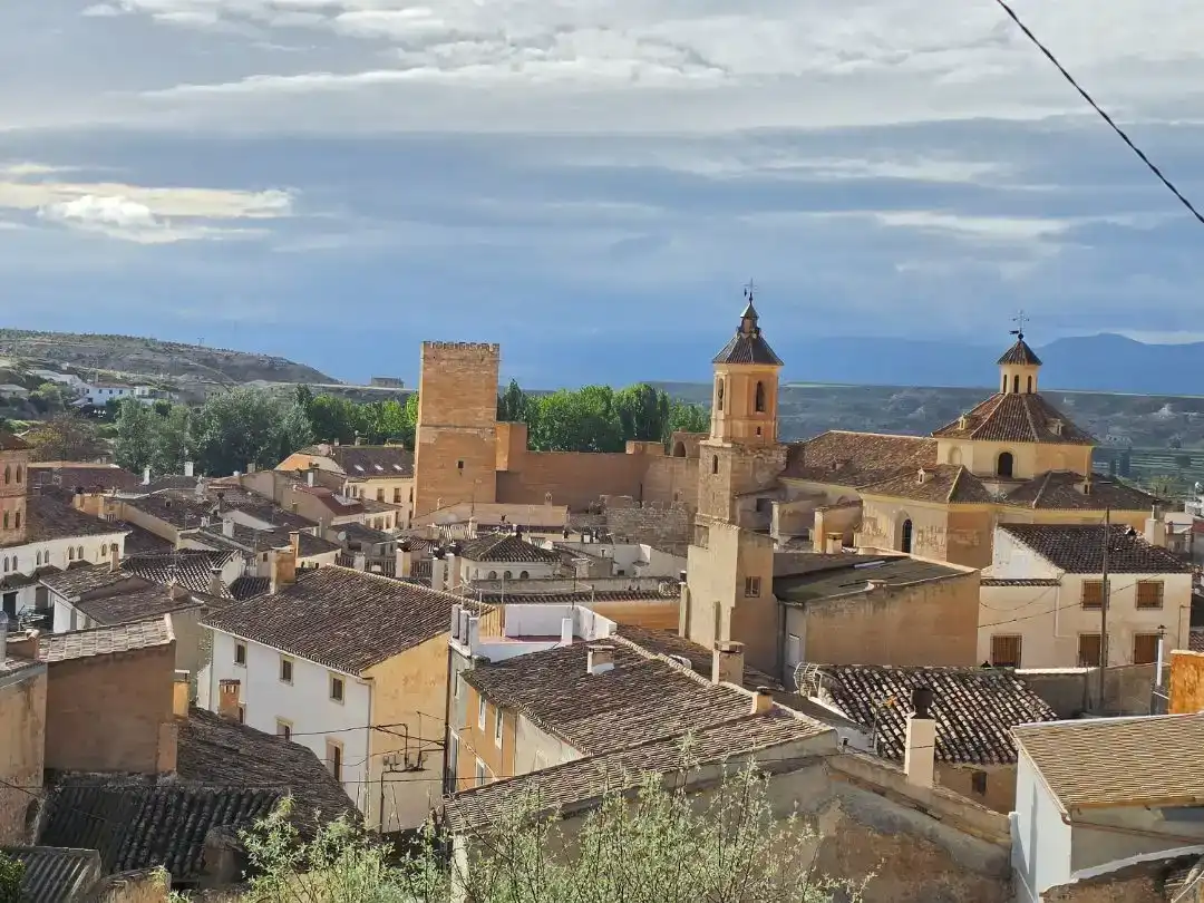 Vista exterior de Casa adosada en venda en Orce