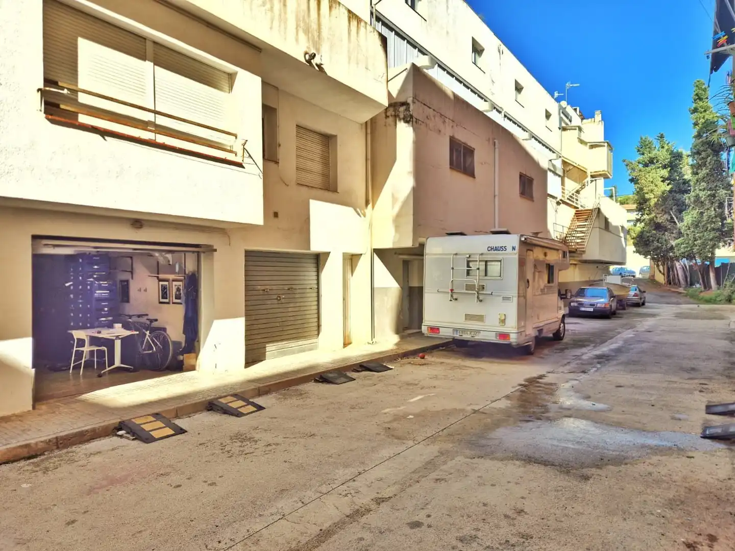 Vista exterior de Garatge en venda en Blanes