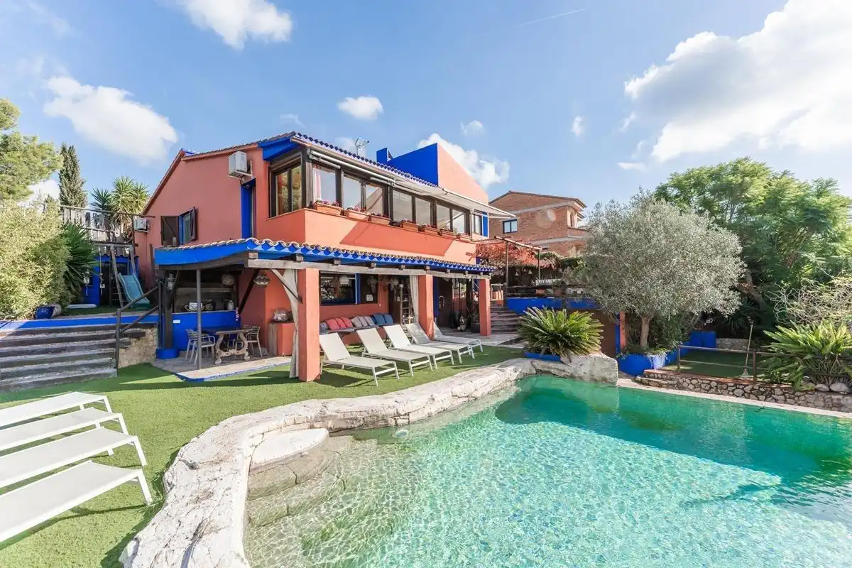 Swimming pool of Houses for sale in Sant Pere de Ribes  with Air Conditioner, Private garden and Terrace
