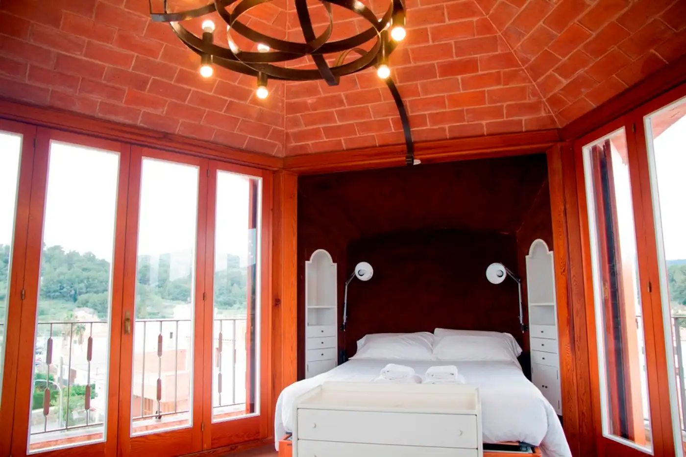 Bedroom of Houses for sale in Riudecanyes  with Private garden, Terrace and Swimming Pool