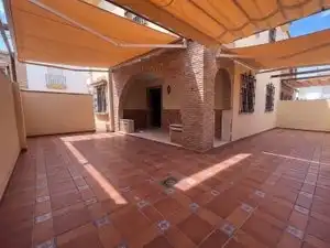 Terrace of Houses for sale in Dos Hermanas  with Air Conditioner, Private garden and Furnished