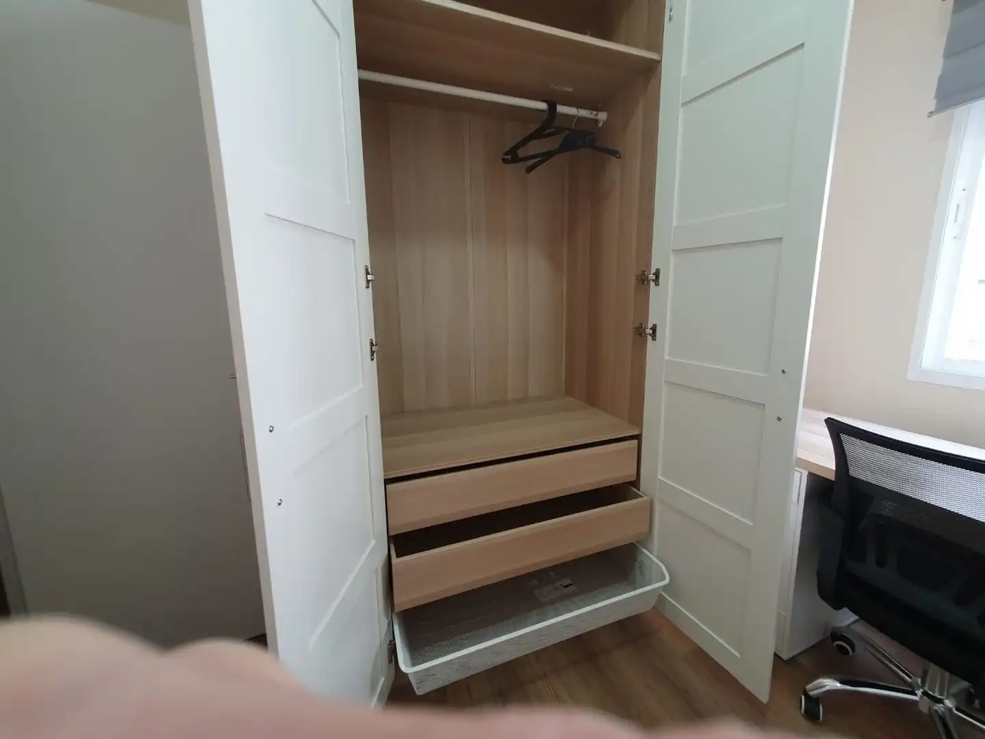 Schlafzimmer von Wohnung zur Miete in A Ponte