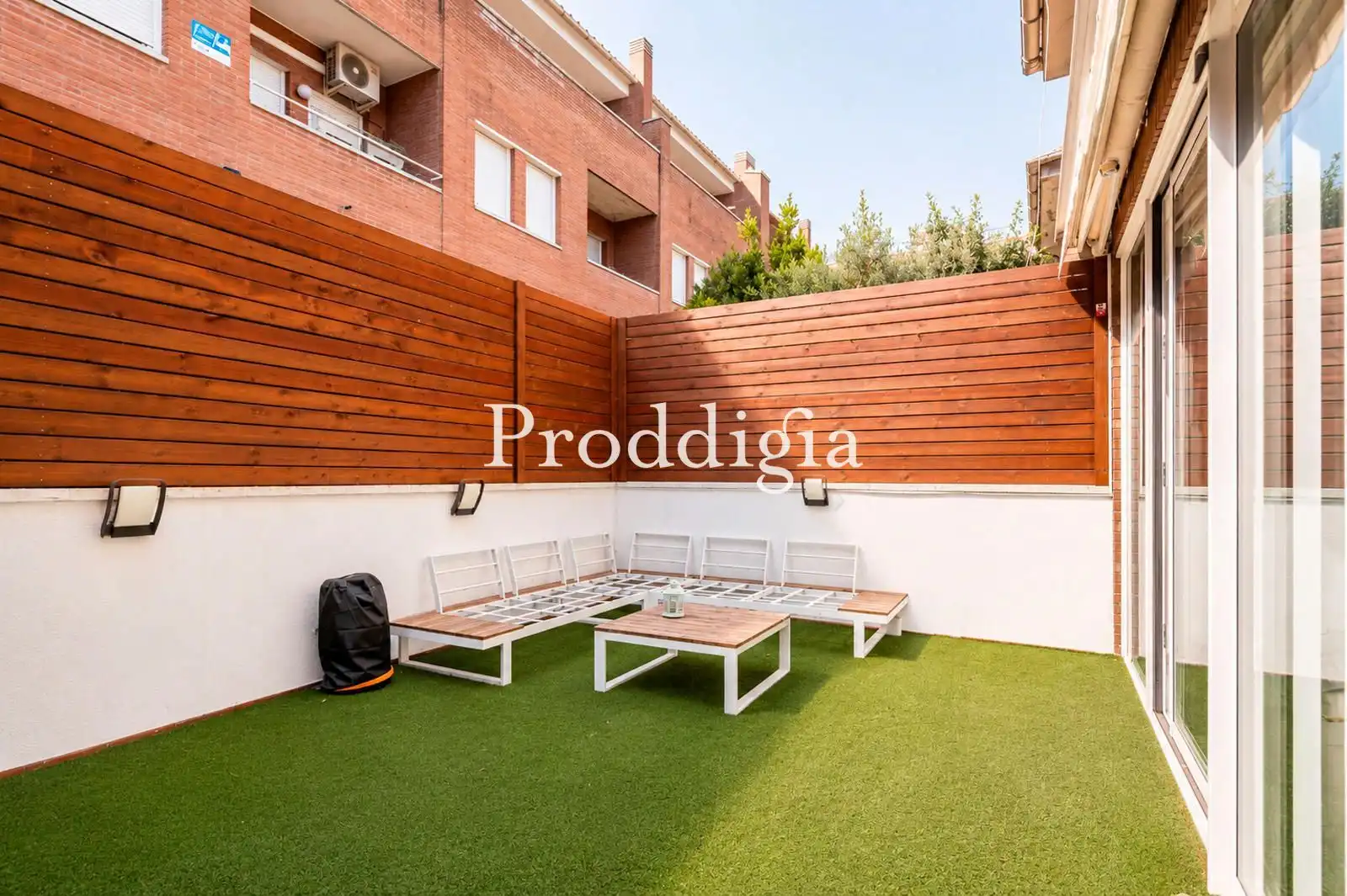 Terraza de Casa adosada en venta en Sant Cugat del Vallès con Terraza, Piscina y Piscina comunitaria