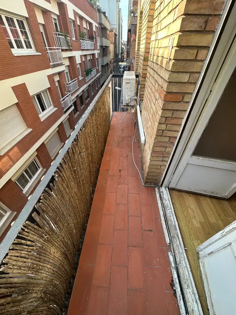 Terraza de Piso de alquiler en  Barcelona Capital con Aire acondicionado y Balcón