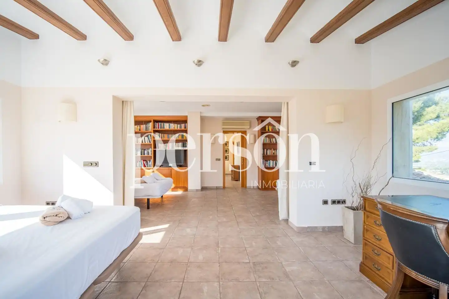 Living room of Houses for sale in Jávea / Xàbia  with Air Conditioner, Heating and Private garden
