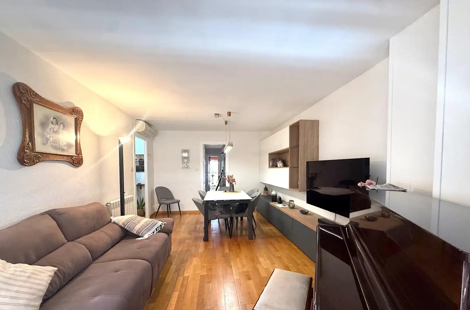Sala d'estar de Pis en venda en Tortosa amb Aire condicionat, Calefacció i Parquet