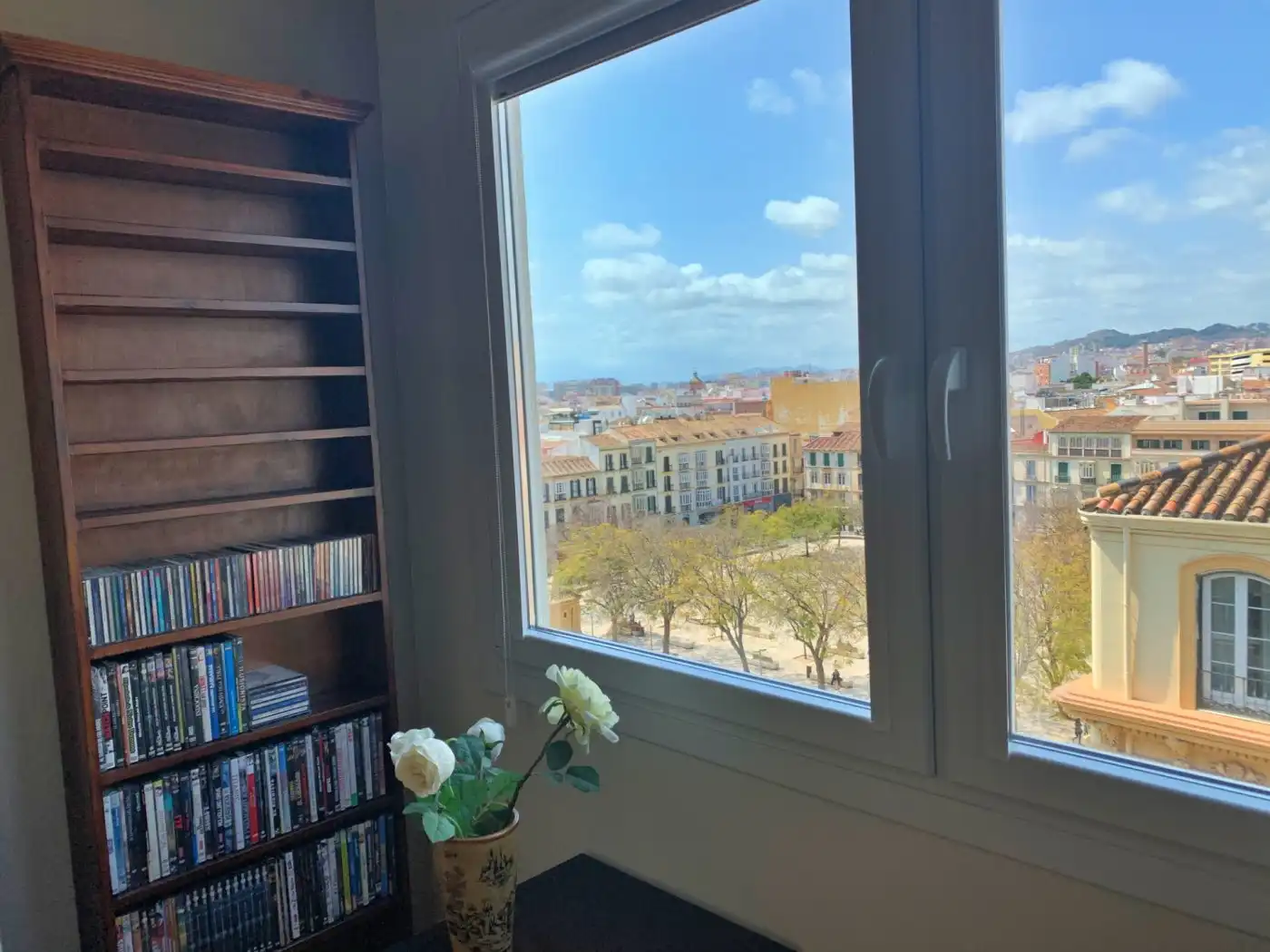 Habitación de Piso de alquiler en Málaga con Aire acondicionado, Calefacción y Amueblado