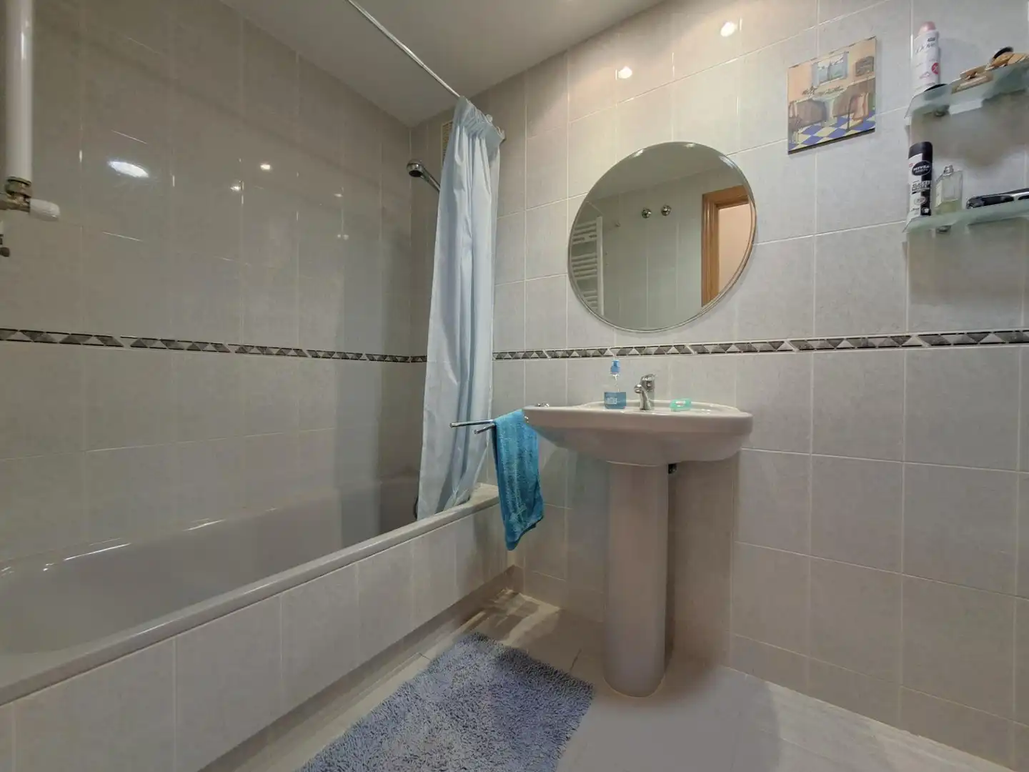 Badezimmer von Wohnungen zur Miete in El Campello mit Klimaanlage, Heizung und Möbliert