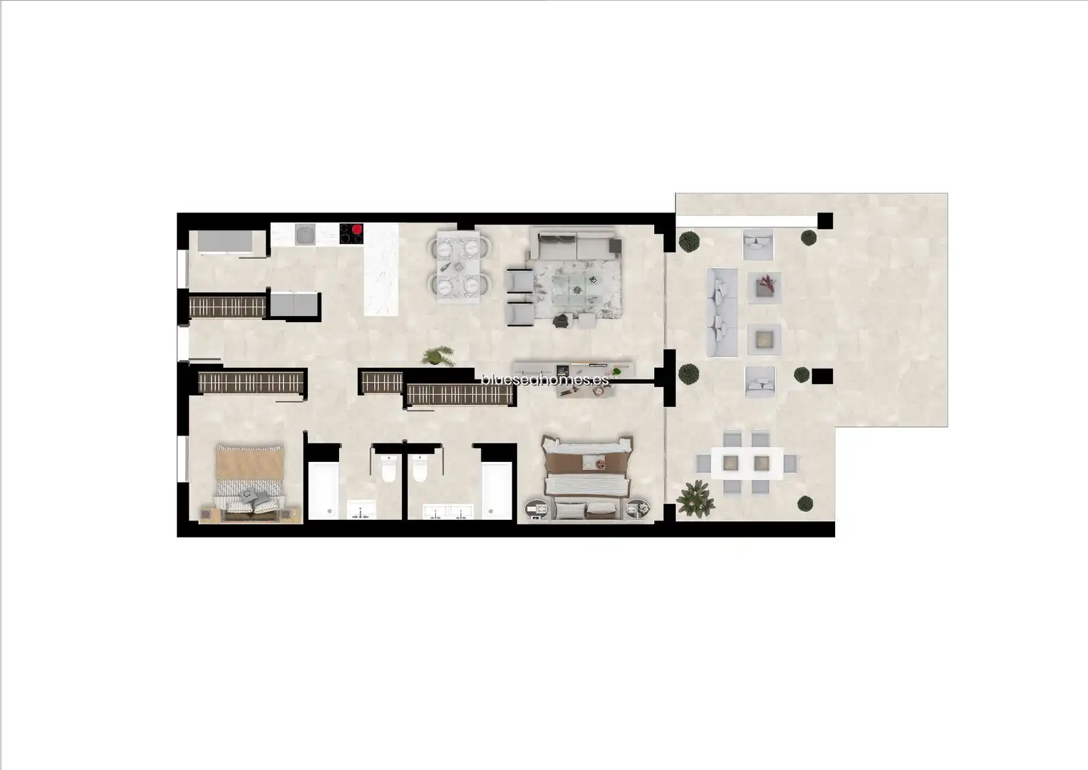 Dachboden zum Verkauf in Calle Torre Campanillas Altura 160, La Zagaleta