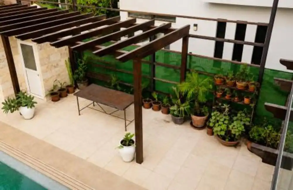 Terrace of Houses for rent in Nueva Andalucía