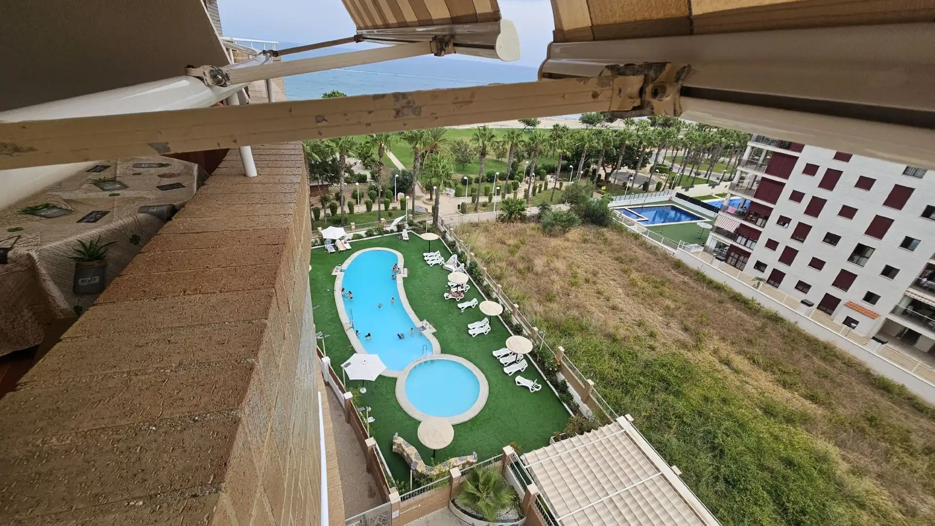 Swimming pool of Apartments for sale in Oropesa del Mar / Orpesa  with Air Conditioner, Heating and Terrace