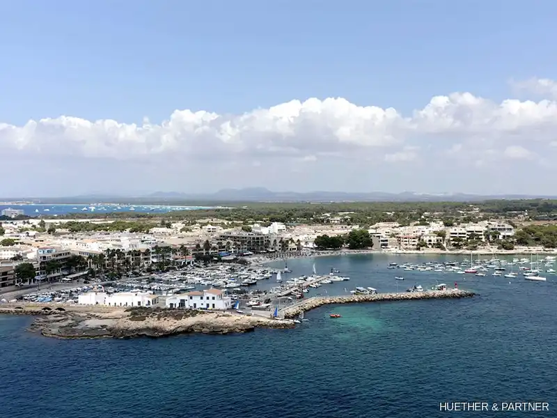 Exterior view of Flat for sale in Ses Salines  with Air Conditioner and Heating