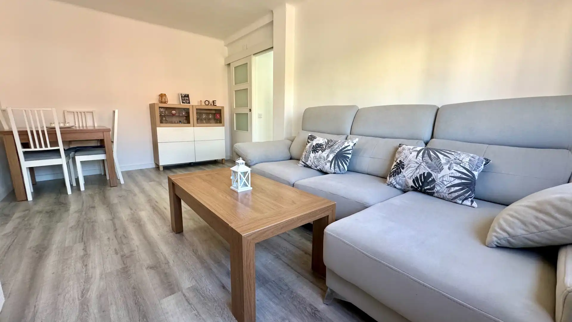 Living room of Attic for sale in Badalona  with Air Conditioner, Heating and Parquet flooring