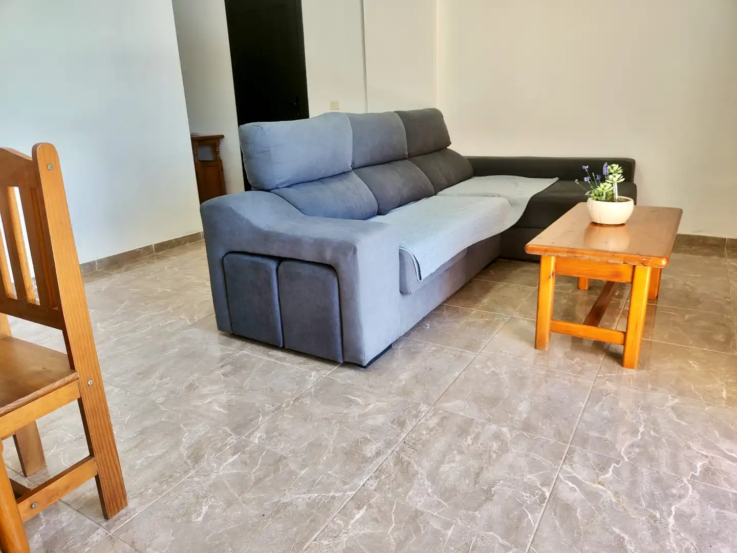 Sala de estar de Ático de alquiler en El Rosario con Terraza, Amueblado y Horno