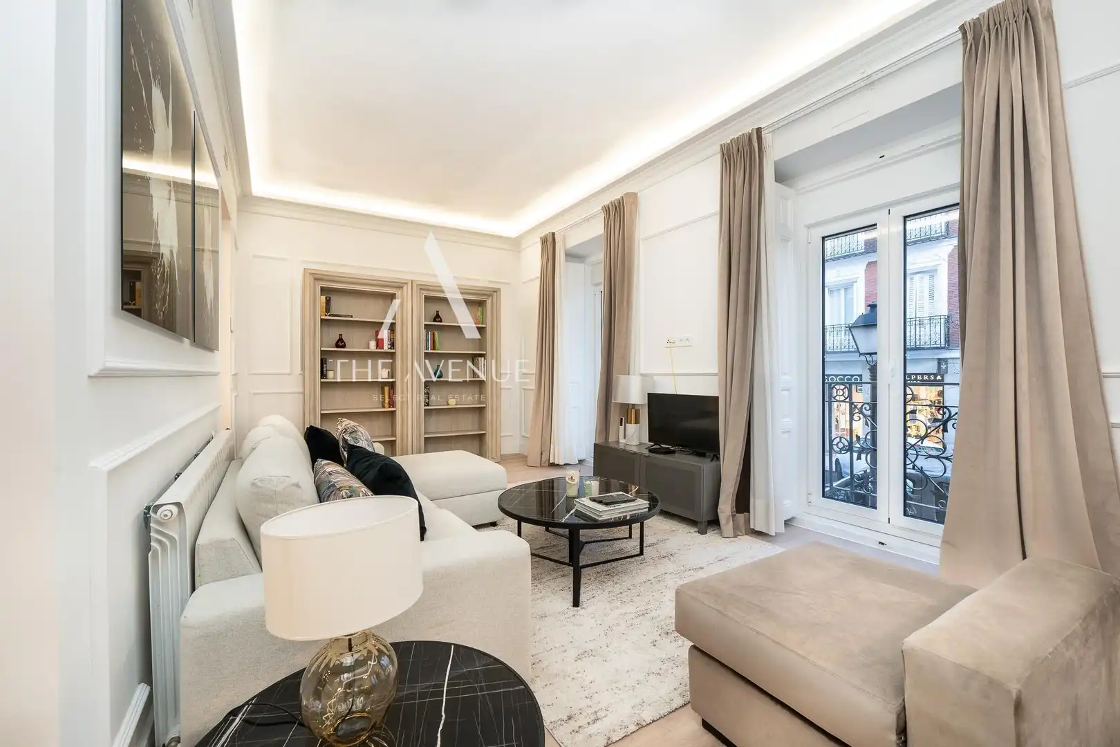 Sala de estar de Piso en venta en Madrid