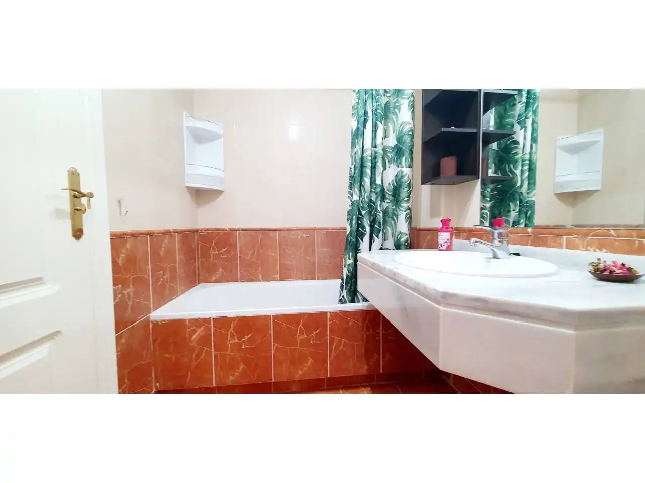 Bany de Apartament en venda en Vícar amb Aire condicionat, Calefacció i Terrassa