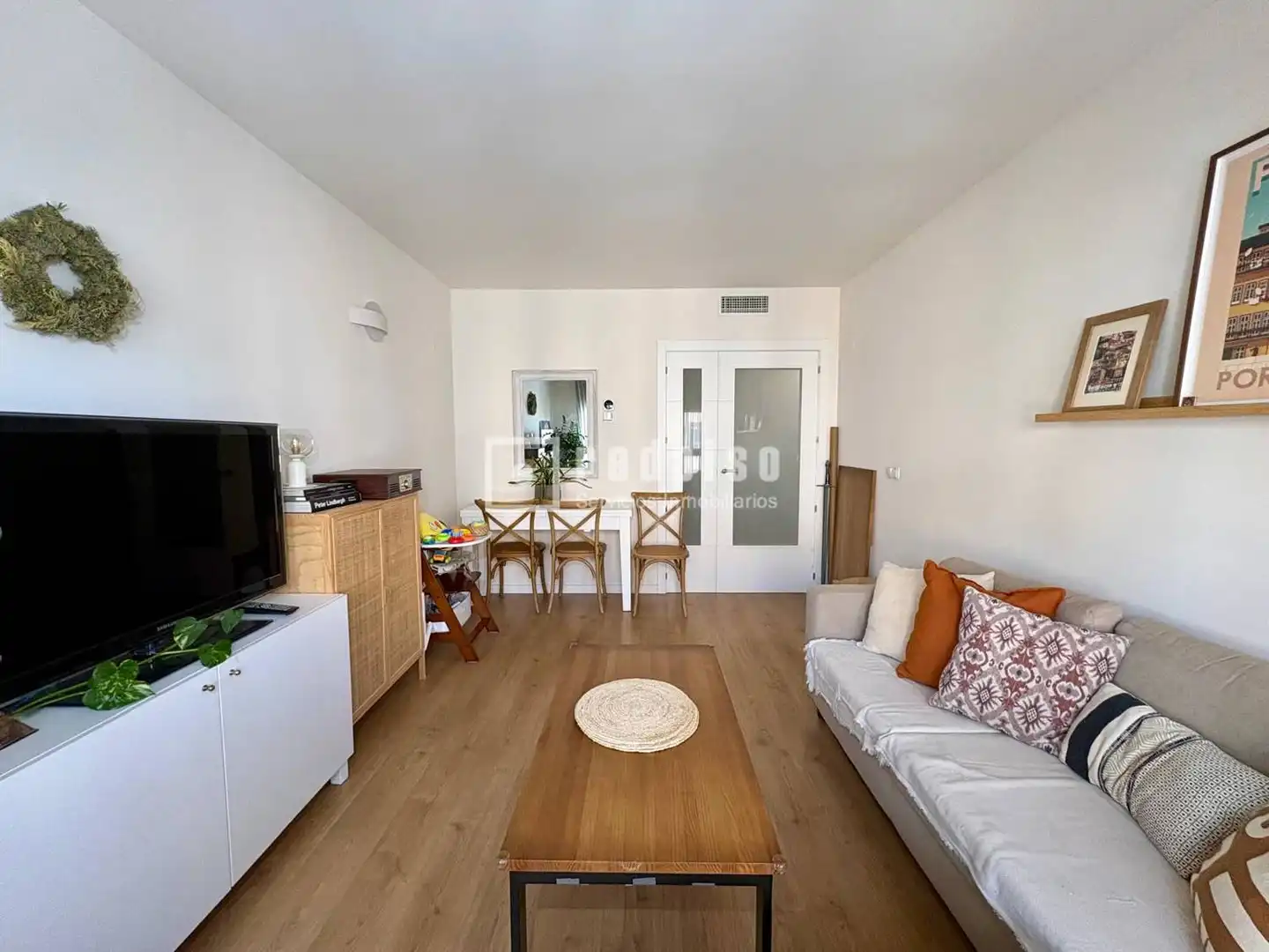Sala d'estar de Pis en venda en Madrid amb Aire condicionat, Calefacció i Jardí privat