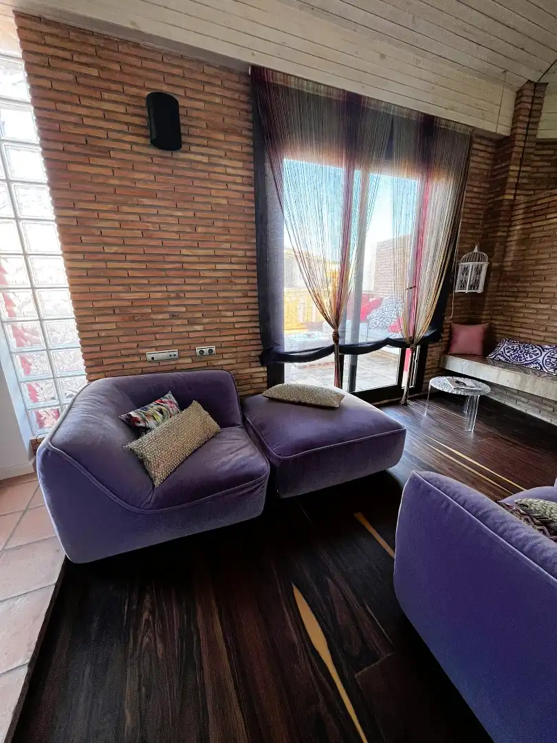 Sala de estar de Ático en venta en Totana con Aire acondicionado, Calefacción y Parquet