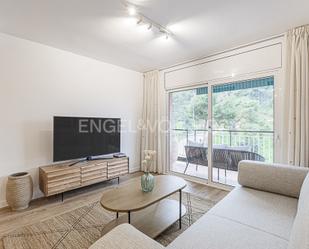 Living room of Apartment to rent in  Barcelona Capital  with Air Conditioner, Heating and Parquet flooring