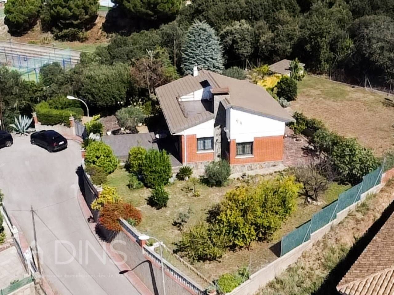 Vista exterior de Casa o xalet en venda en Caldes de Montbui amb Jardí privat i Terrassa
