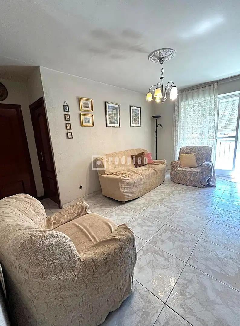 Sala de estar de Piso en venta en Madrid con Calefacción y Terraza