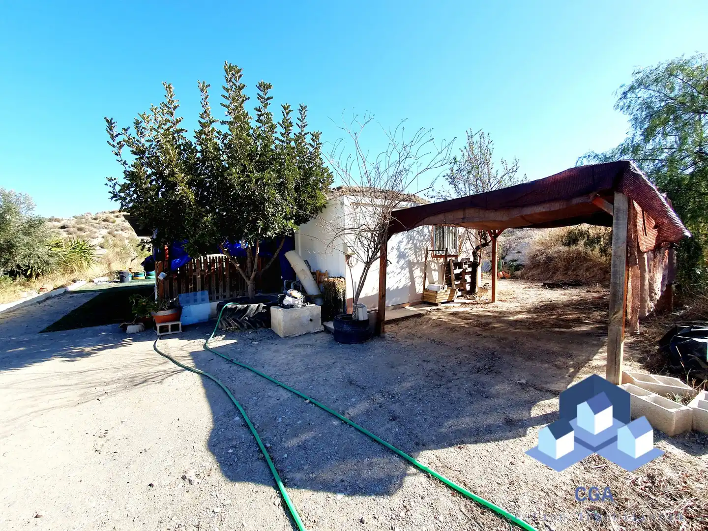 Garden of Houses for sale in Lorca  with Air Conditioner, Terrace and Storage room