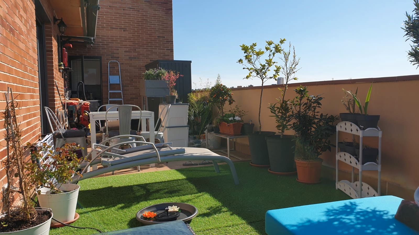 Terraza de Ático en venta en  Madrid Capital con Aire acondicionado, Calefacción y Parquet