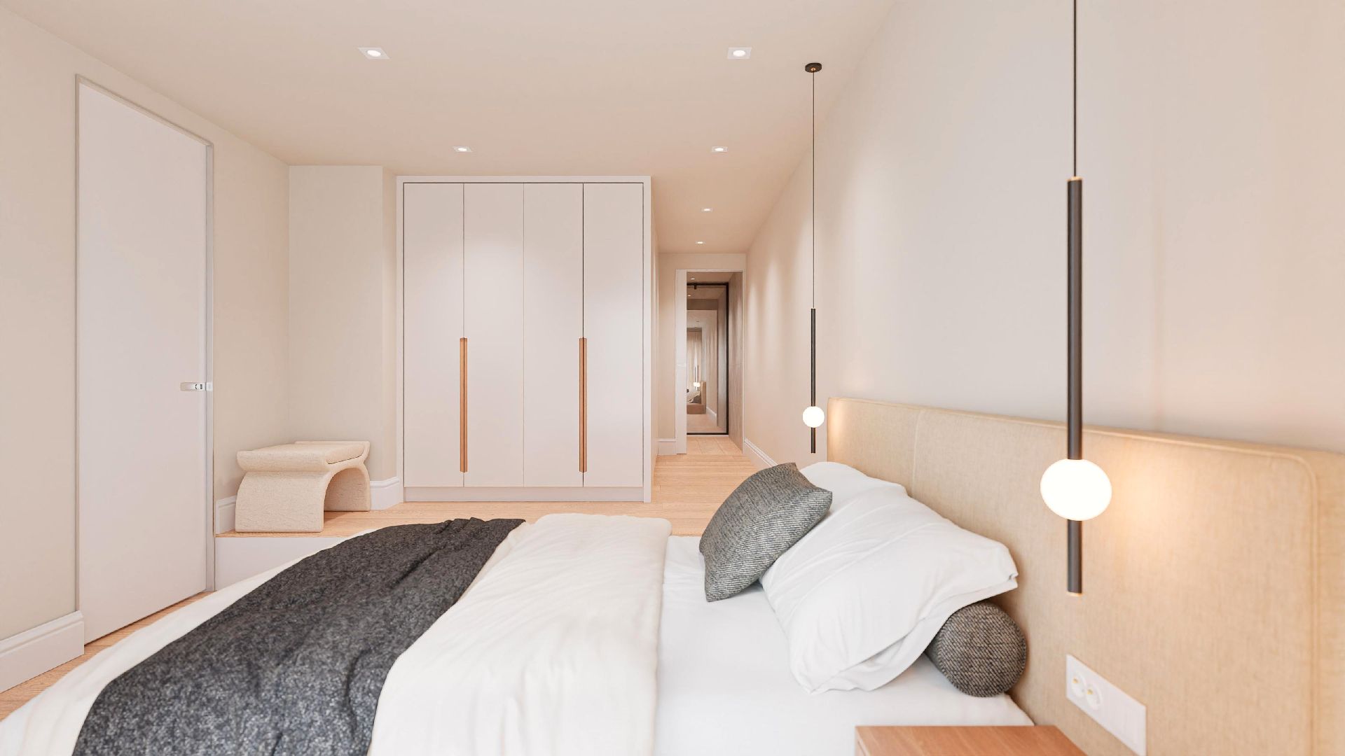 Bedroom of Flat for sale in Donostia - San Sebastián   with Heating