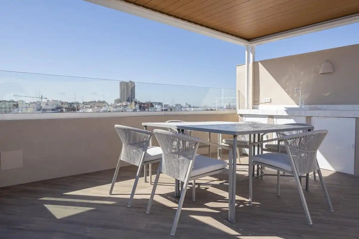 Terrassa de Àtic en venda en Madrid amb Aire condicionat, Calefacció i Jardí privat