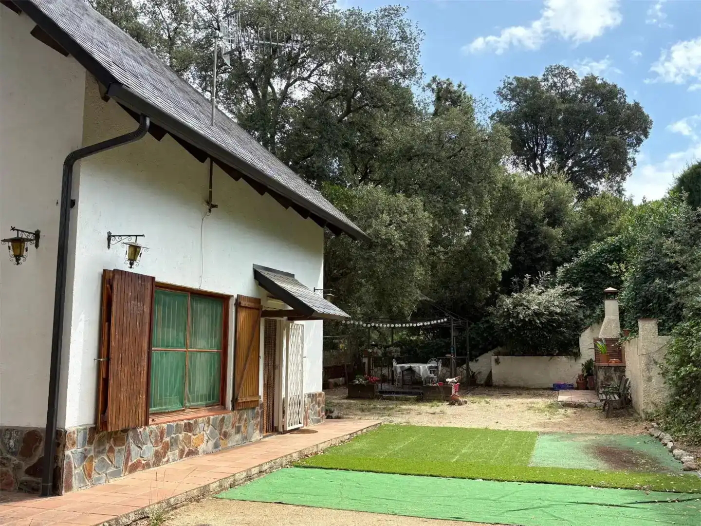Jardí de Casa o xalet en venda en Vallgorguina