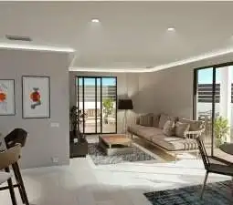 Wohnzimmer von Dachboden zum Verkauf in Vinaròs mit Terrasse und Alarm