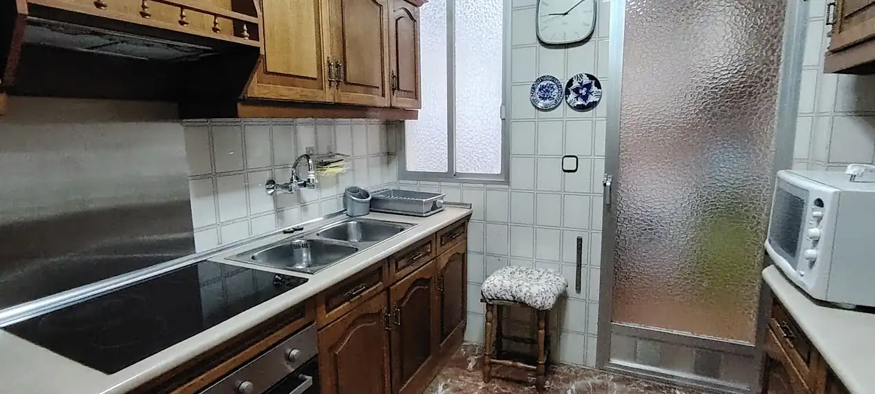 Kitchen of Flat for rent in Linares  with Air Conditioner, Heating and Furnished