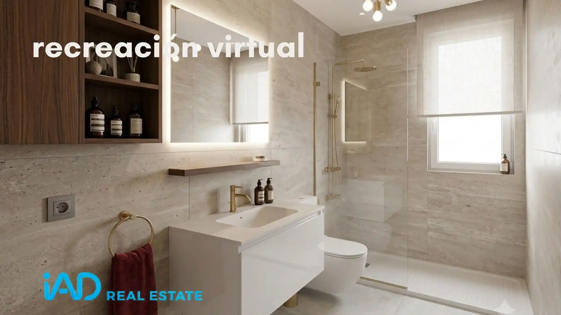 Badezimmer von Wohnung zum Verkauf in Leza mit Heizung