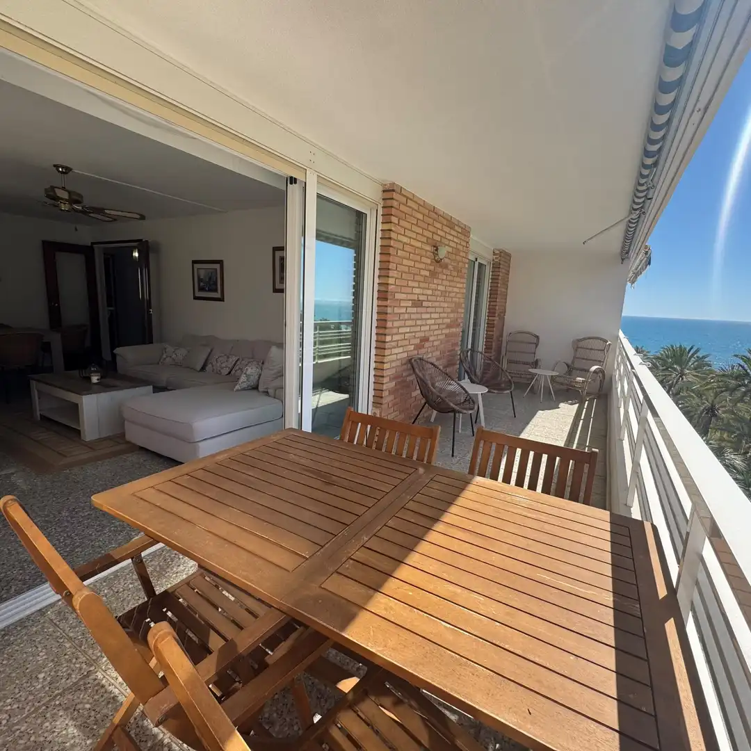 Terraza de Apartamento de alquiler en El Campello con Terraza, Amueblado y Horno