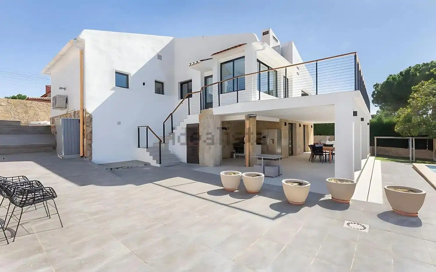 Terrassa de Casa o xalet en venda en L'Eliana amb Jardí privat, Terrassa i Piscina