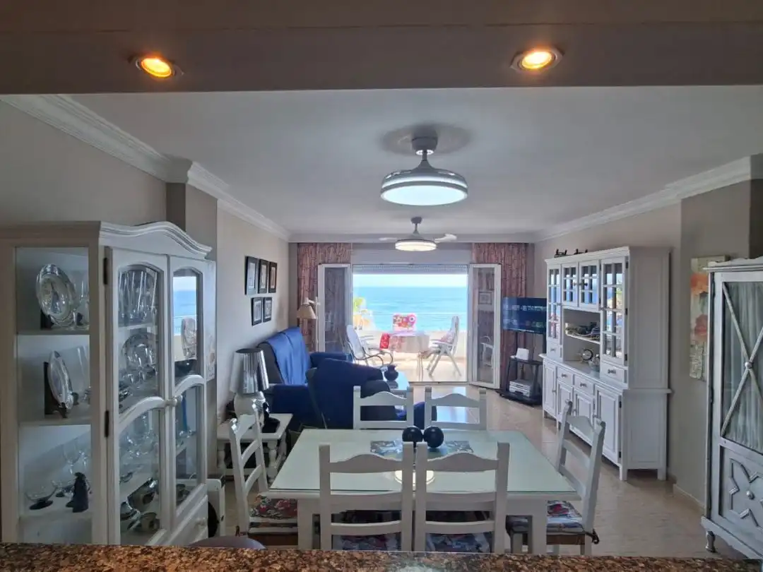 Dining room of Flat for rent in Almuñécar  with Terrace, Furnished and Oven
